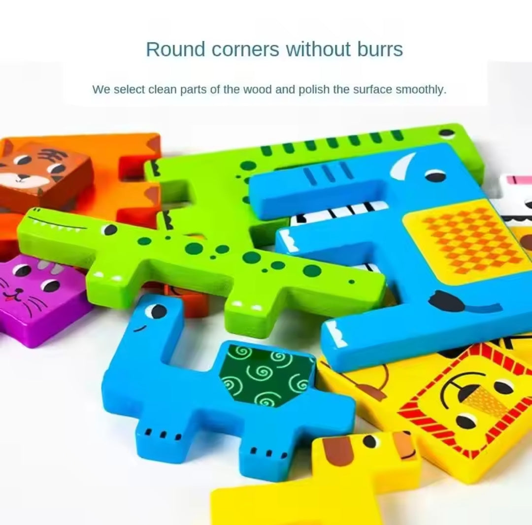 3D animal puzzle